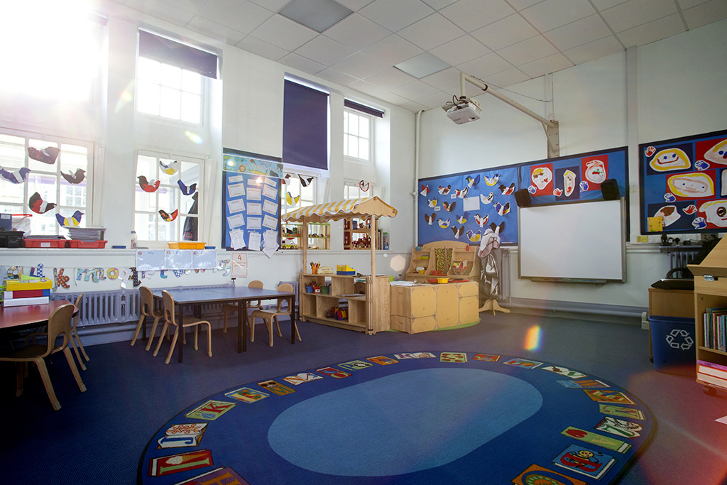 Classroom blinds